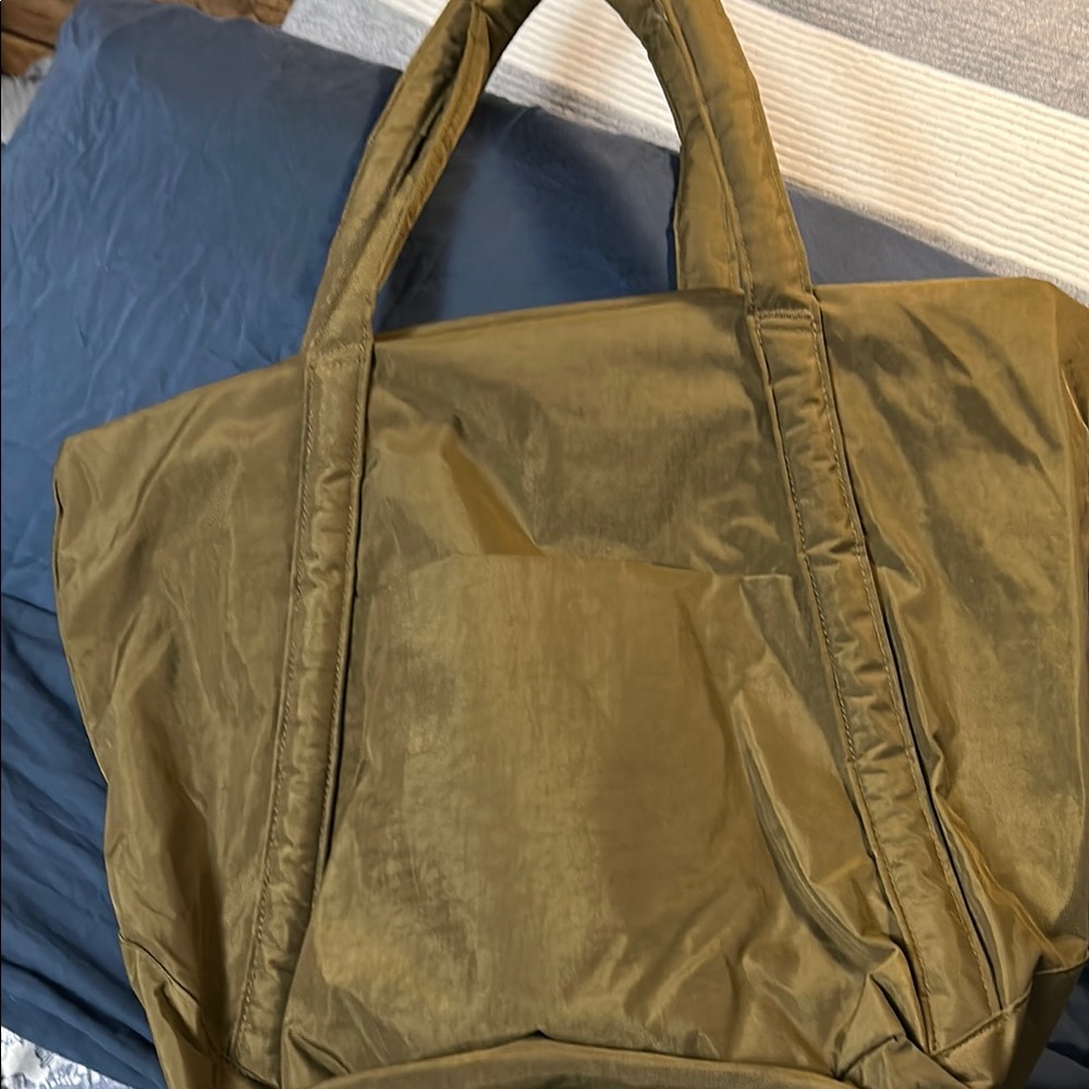 Olive Green Men's Tote Bag
